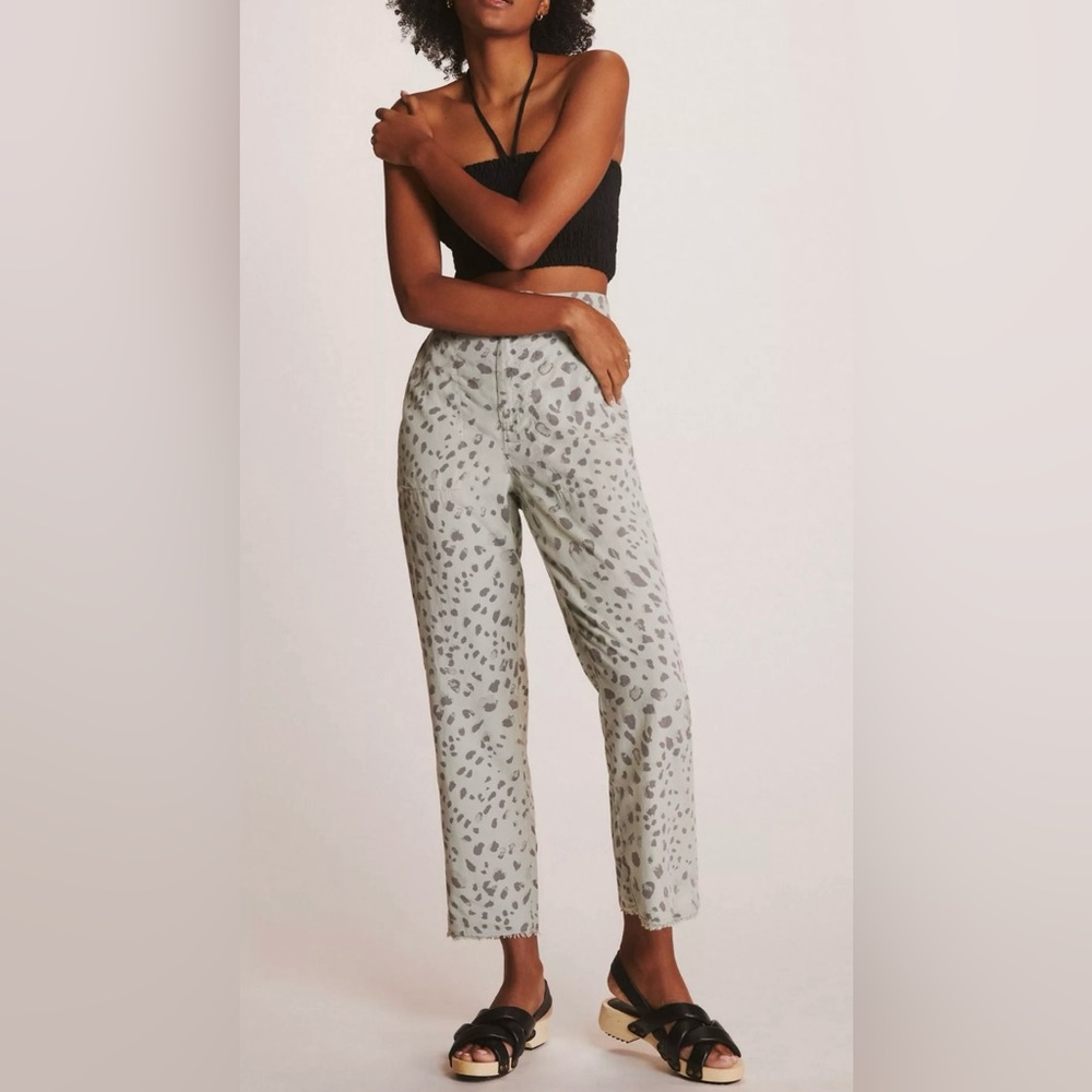 NWT Cloth & Stone x Anthropologie Frayed Straight Leg Pants